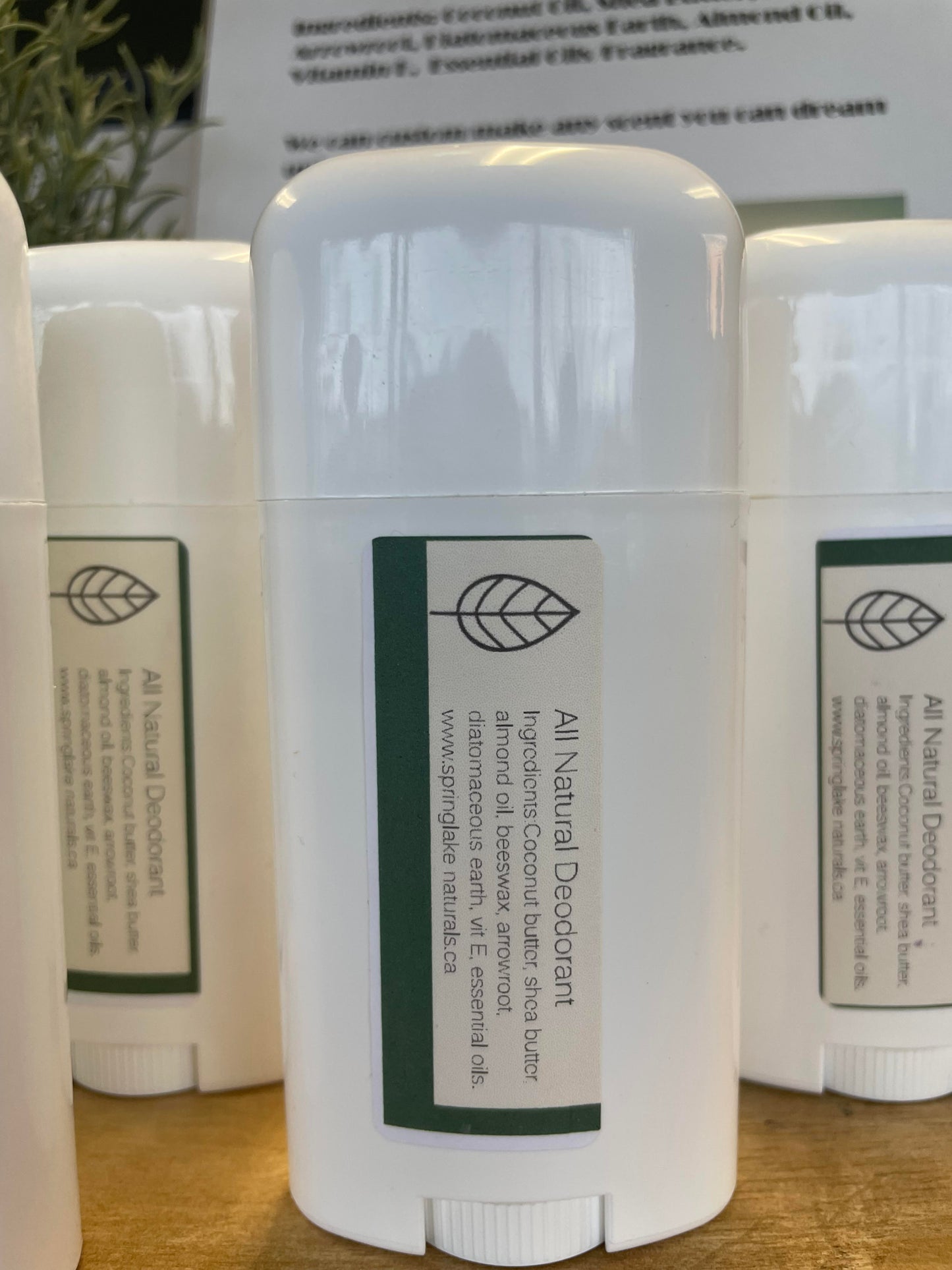 All Natural Deodorant