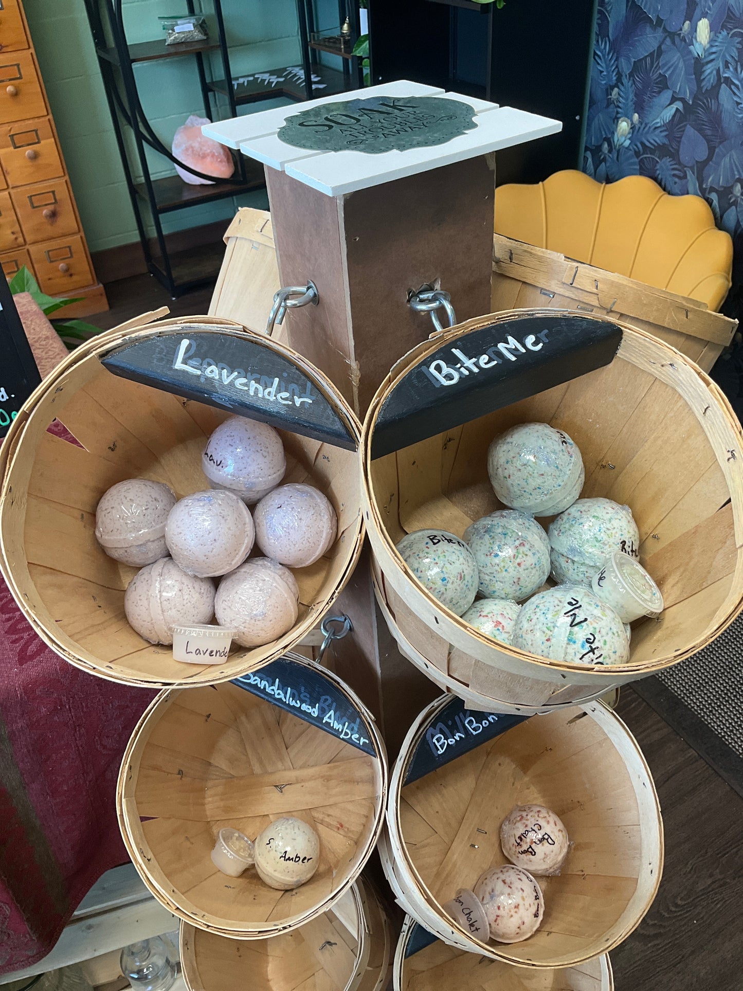 All-Natural Bath Bombs