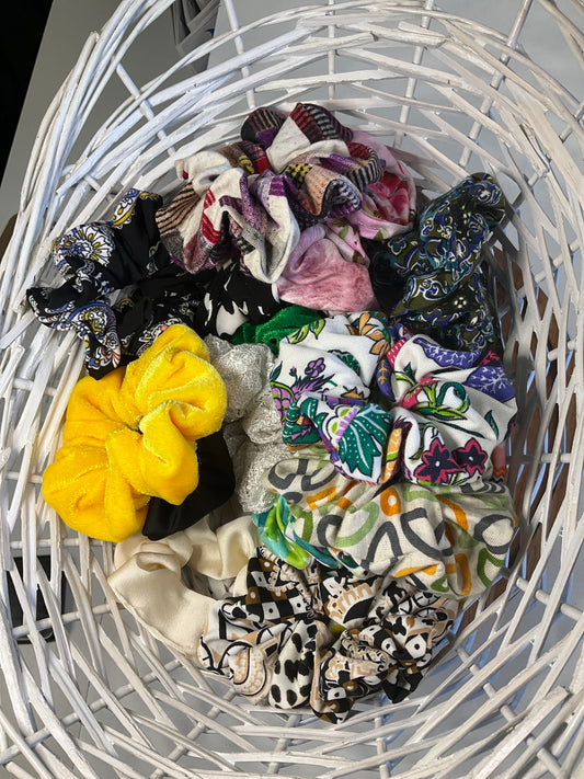 Hair scrunchies