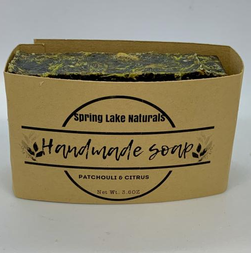 Patchouli Citrus Handmade Soap Bar